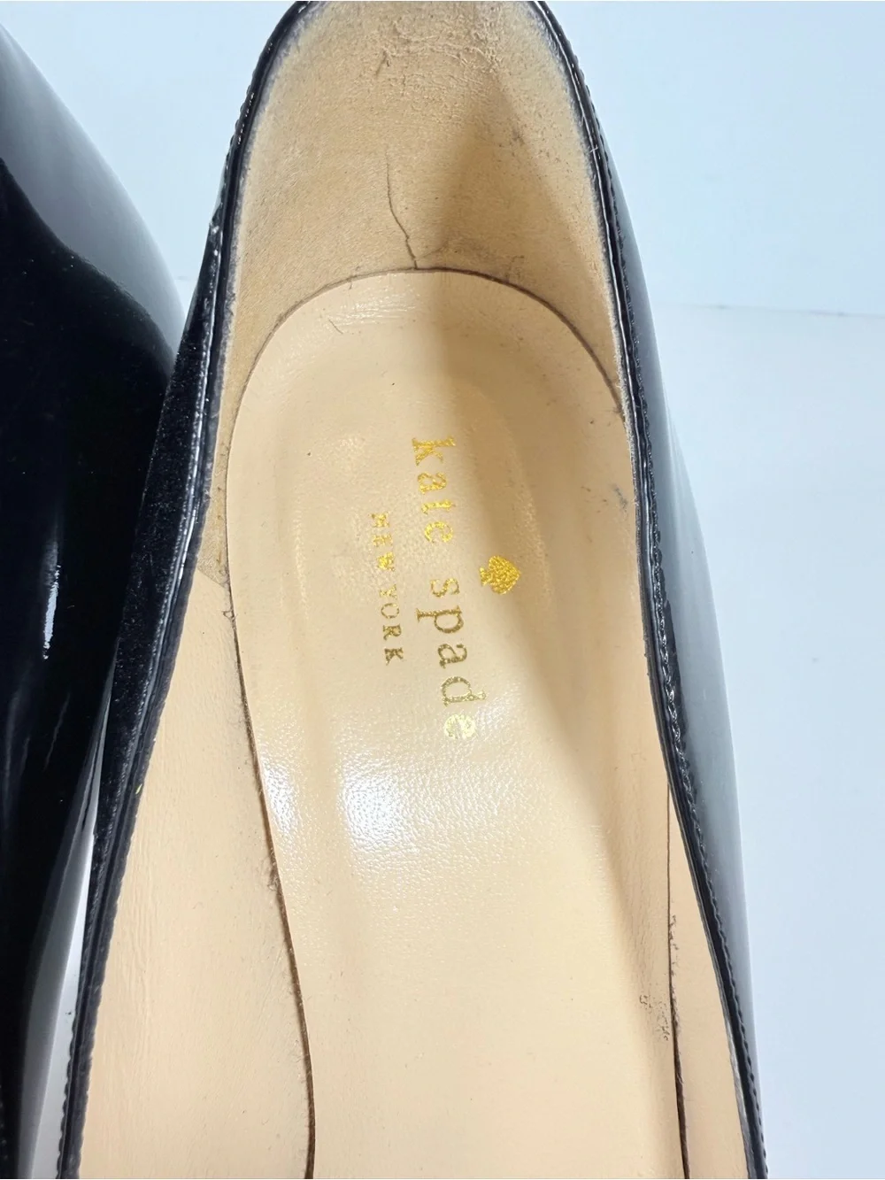 Kate Spade New York Black Patent Leather Pointed Toe Pumps Stiletto Heels US 10